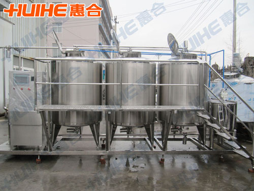 乳品定位CIP全自動清洗系統(tǒng)成品圖